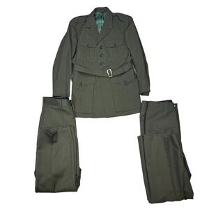 Veste Levis Gilet De Pêche Vintage Abu Garcia Pro Kaki - Multi-poches, Patch Peau D'agneau, Occasion Veste Paysan